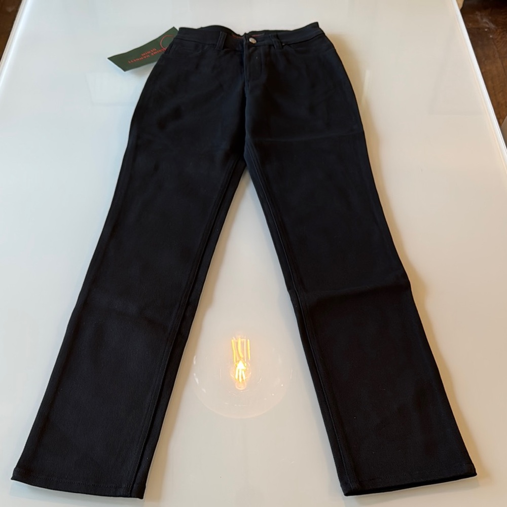 Katharine Hamnett Vintage Straight-Leg Black Jeans - size 25